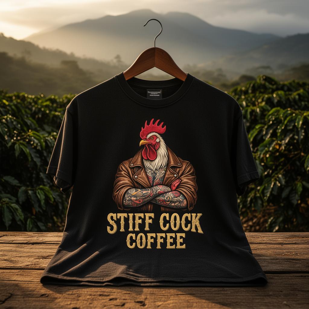 Rooster Leather Tee